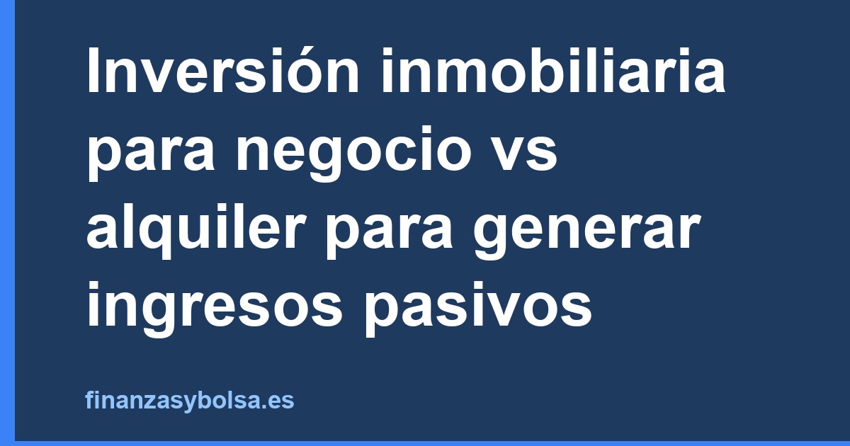 Foto de inversion local comercial